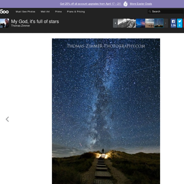 My God, it's full of stars" by Thomas Zimmer