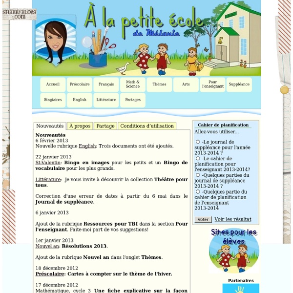 À la petite école