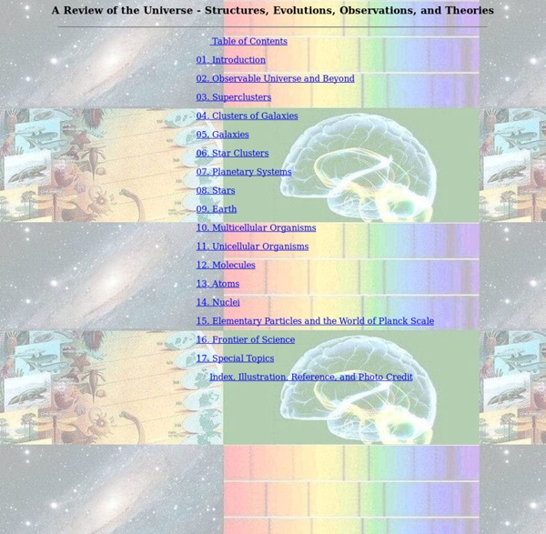 A Review of the Universe