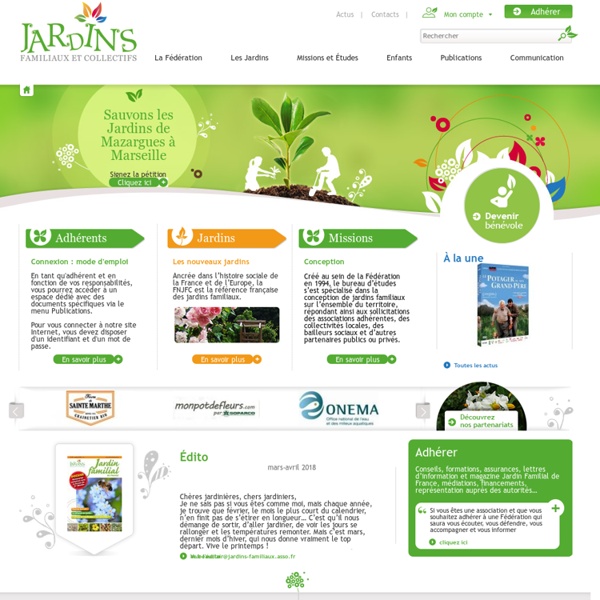 Accueil - Jardins Familiaux