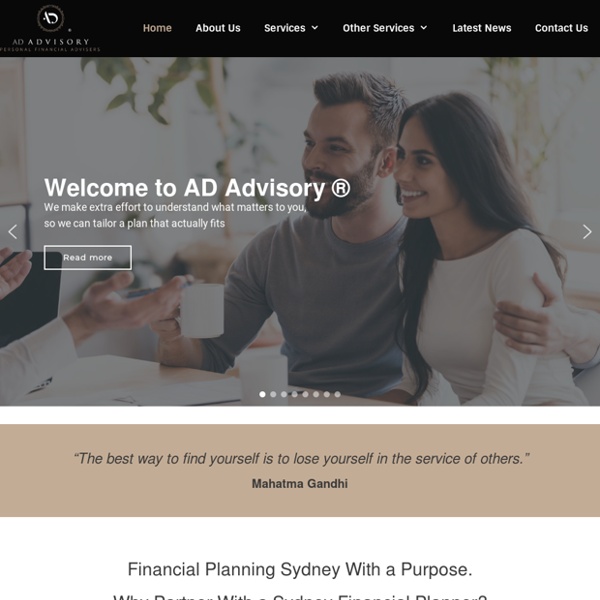 Sydney Financial Planners With Purpose - AD Advisory®