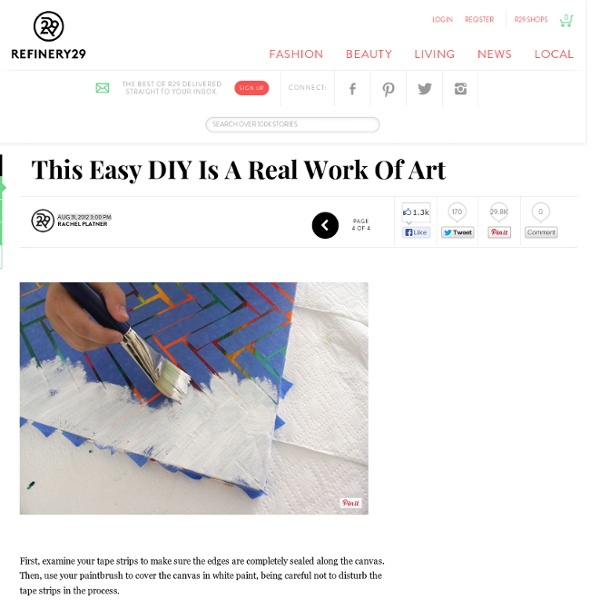 DIY Artwork - Easy Painting Projects