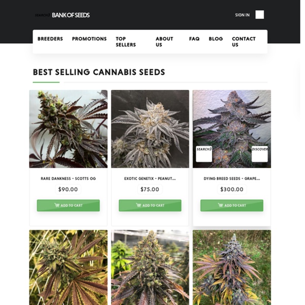 BankOfSeeds.com - buy cannabis seeds , marijuana seeds , weed seeds