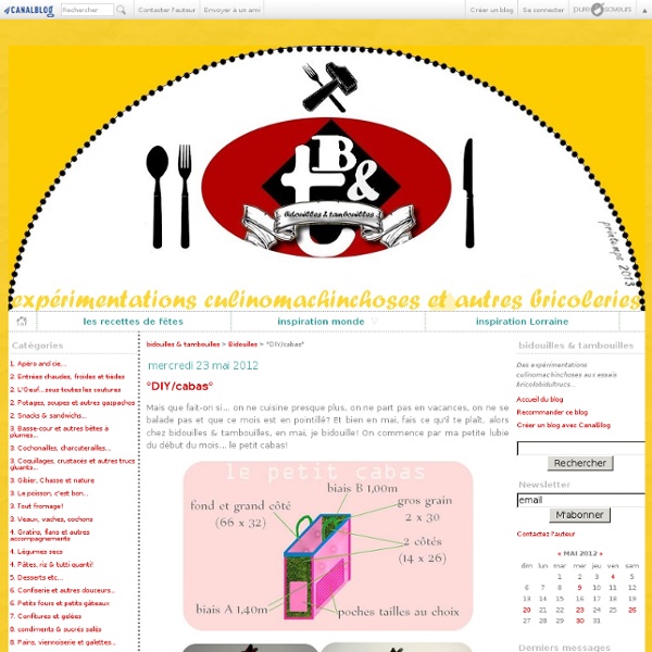 °DIY/cabas° - bidouilles & tambouilles
