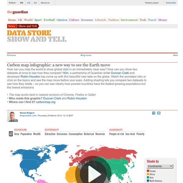 Carbon map