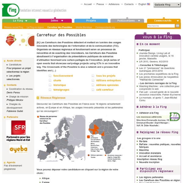 Carrefour des Possibles