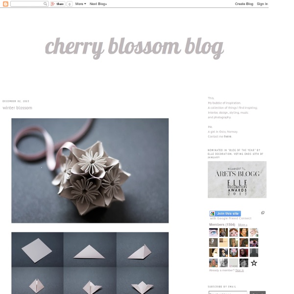 Winter blossom