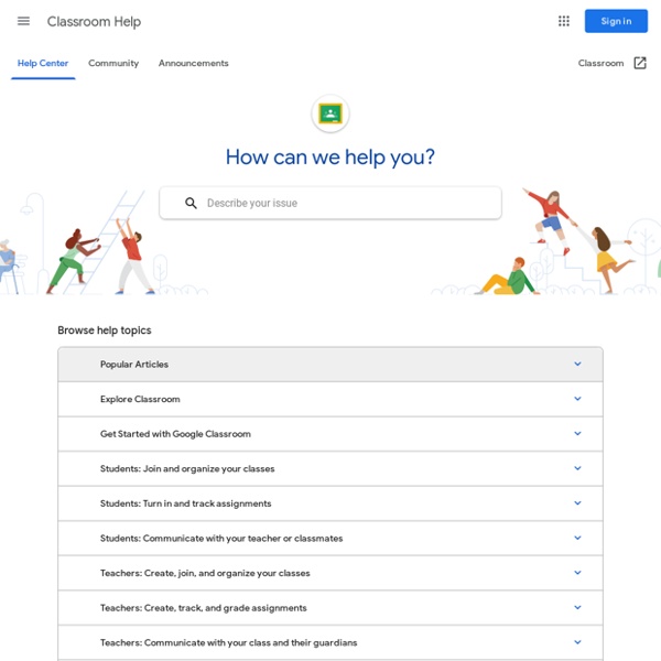 Classroom Help