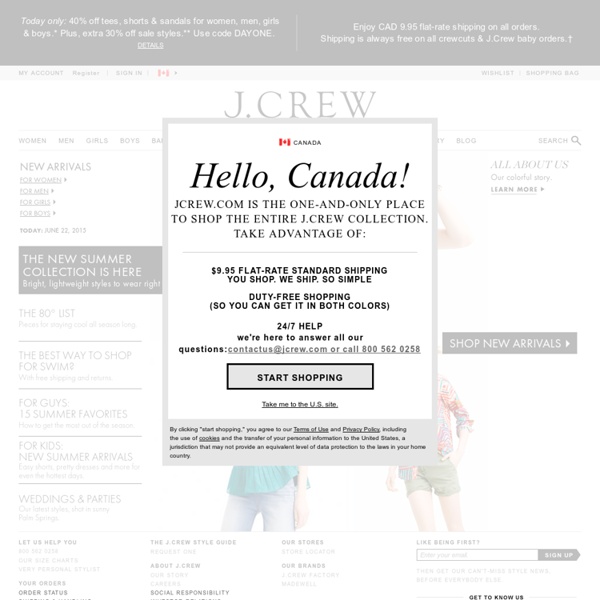 J.Crew - Cashmere, Sweaters, Women's Clothing & Dresses, Men's Clothing, Children's Clothing & Kids Clothes