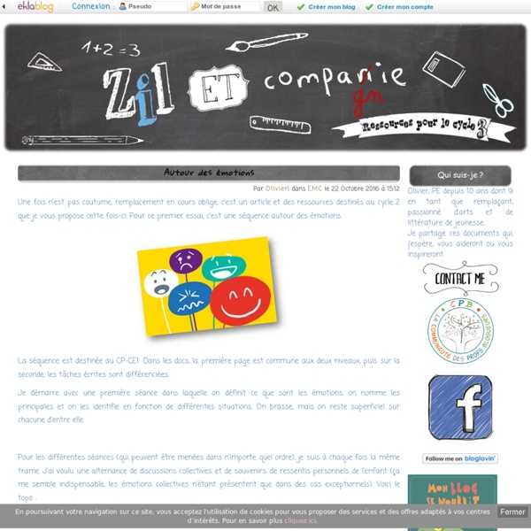 Zil et compagnie - Ressources pour le cycle 3