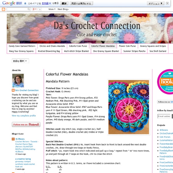 Colorful Flower Mandalas
