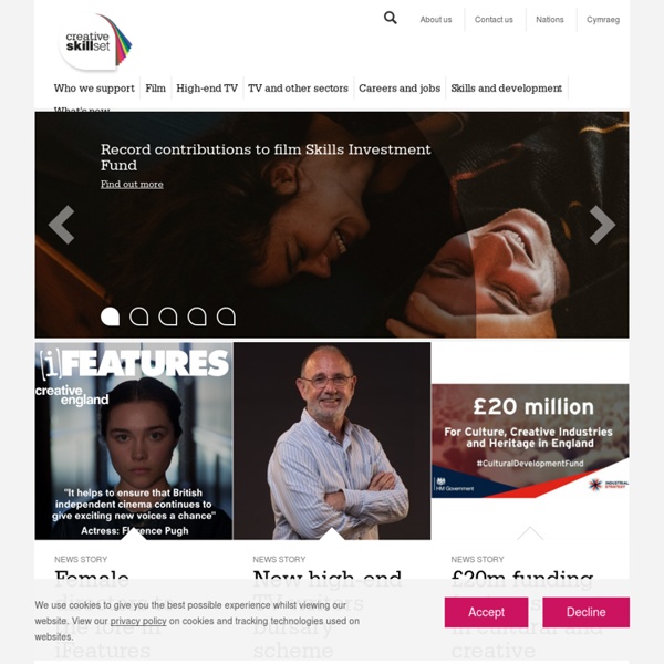 Creative Skillset - Supporting Creative Industries