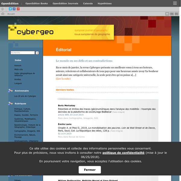 Cybergeo