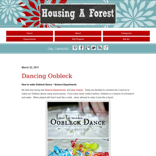 Dancing Oobleck