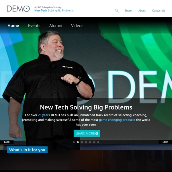 DEMO.com > DEMO Fall 2010