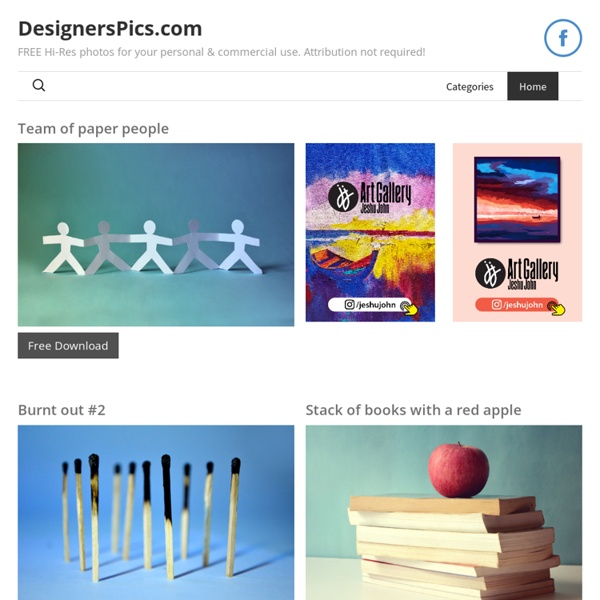DesignersPics - Free Photographs for your commercial and personal works