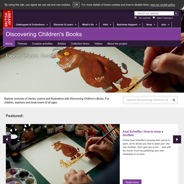 Discovering Children's Books : des siècles de littérature jeunesse