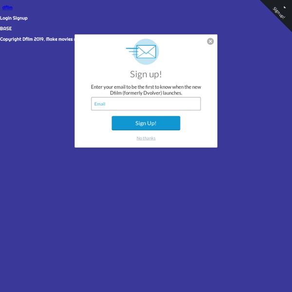 Moviemaker. Make digital movies online. Formerly Dfilm. Home