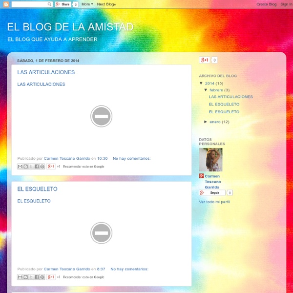 EL BLOG DE LA AMISTAD