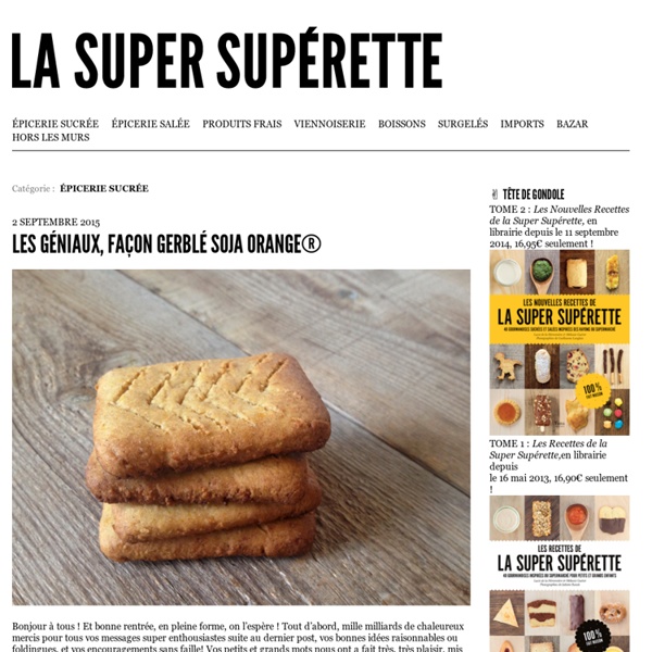 ÉPICERIE SUCRÉE