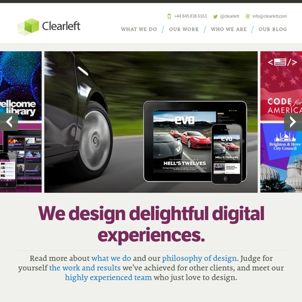 User Experience Consultants & Web Design Agency