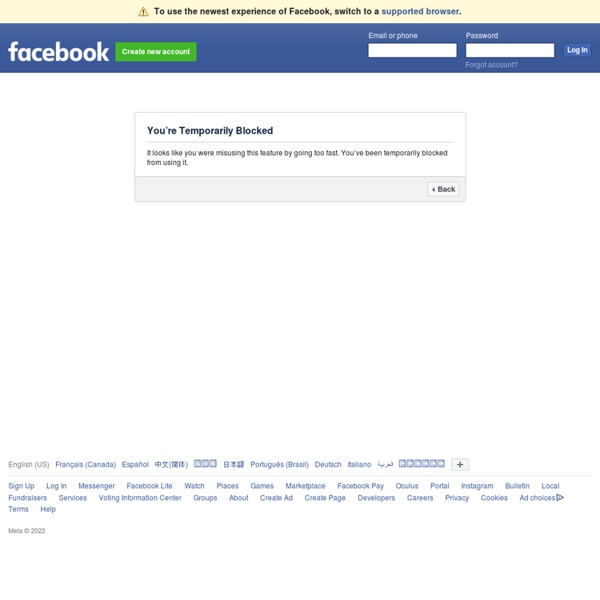 Log into Facebook