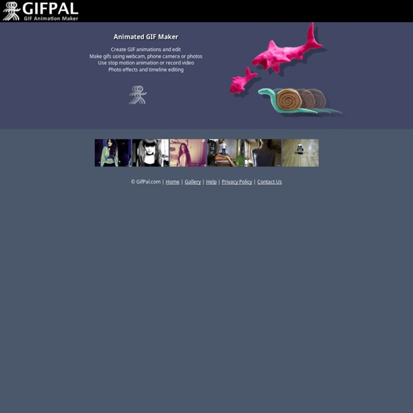 GIFPAL - Make GIF animations online with webcam and images