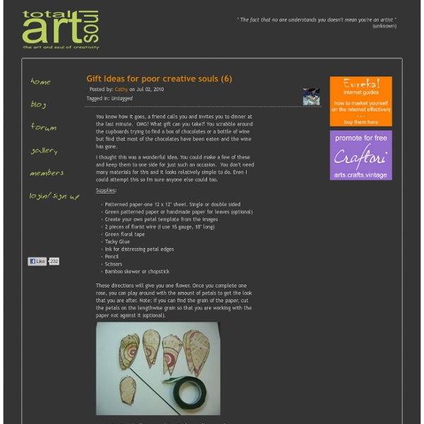 Gift Ideas for poor creative souls (6)