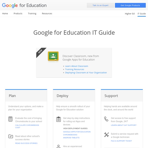 Apps for Education: IT Guide