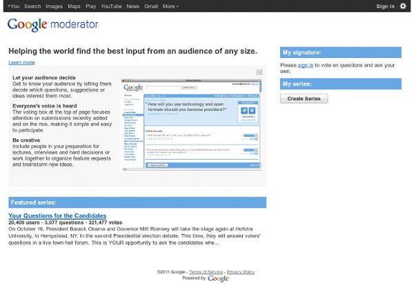 Moderator