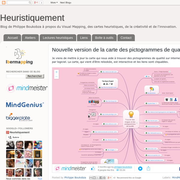 Nouvelle version de la carte des pictogrammes de qualité