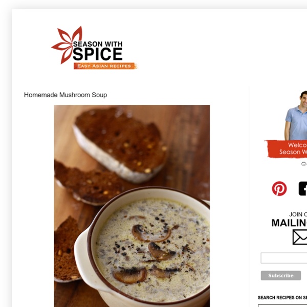 Season with Spice - Features: Homemade Mushroom Soup