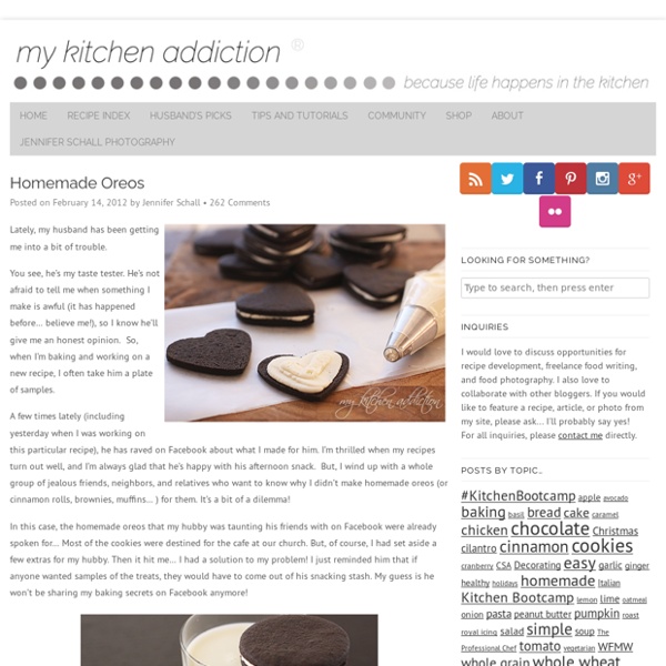 Homemade Oreos