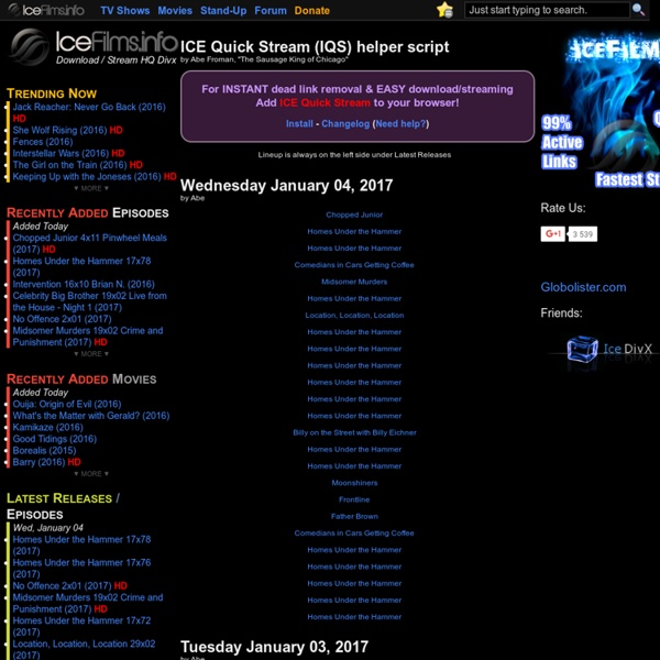 IceFilms.info - Quality DivX TV & Movies