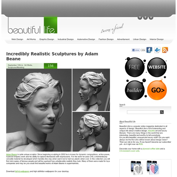 Incredibly Realistic Sculptures by Adam Beane