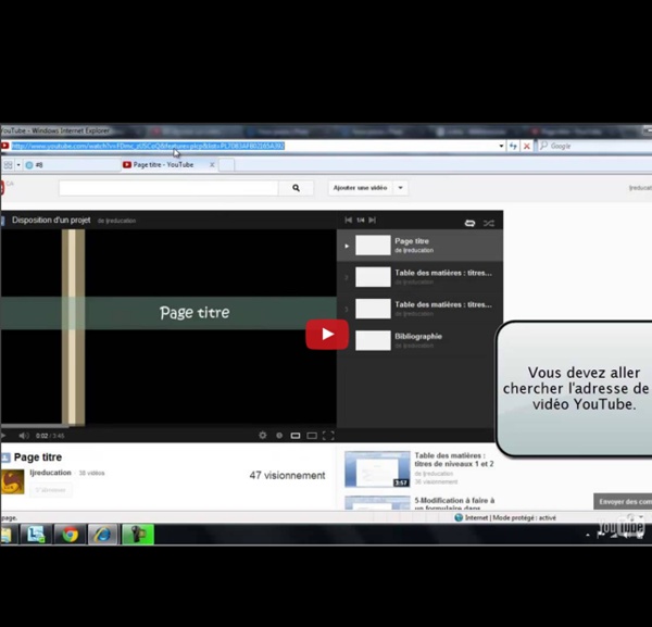6-Insérer une vidéo YouTube dans Prezi