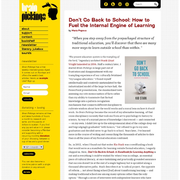 Don't Go Back to School: How to Fuel the Internal Engine of Lifelong Learning