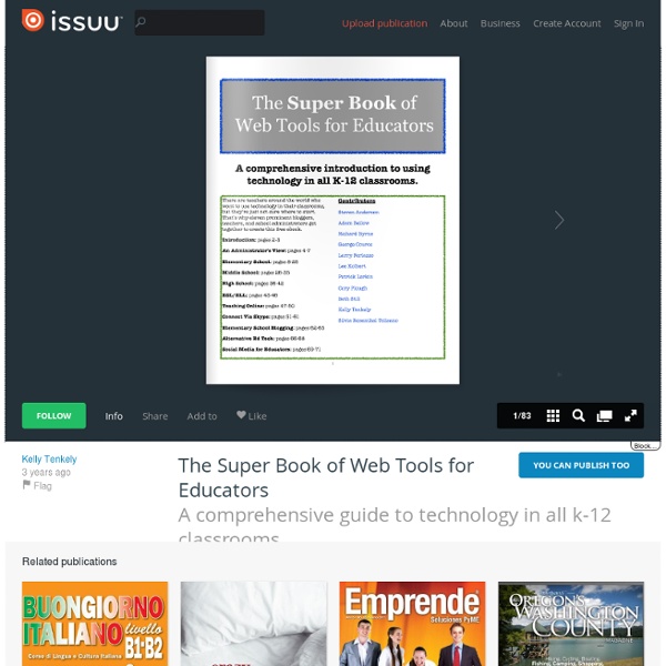 The Super Book of Web Tools for Educators
