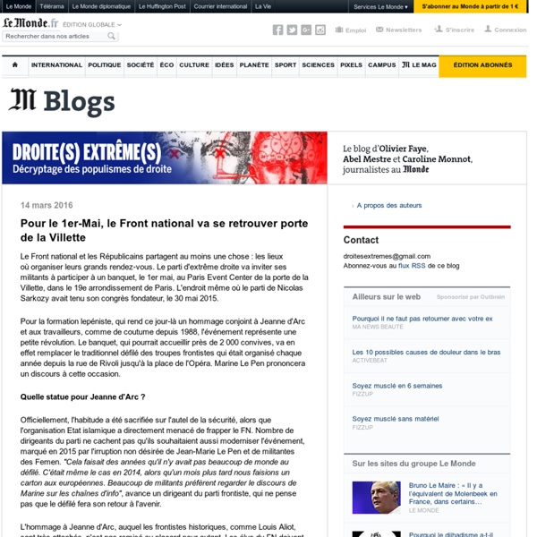 Droite(s) extrême(s) - Blog LeMonde.fr