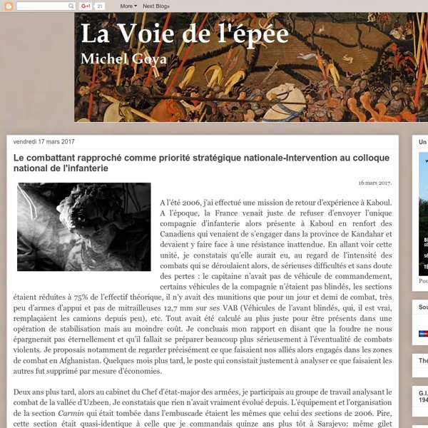 La voie de l'épée