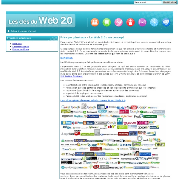 Les clés du web 2.0
