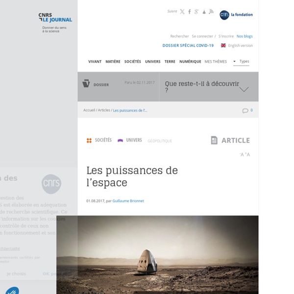 Les puissances de l’espace