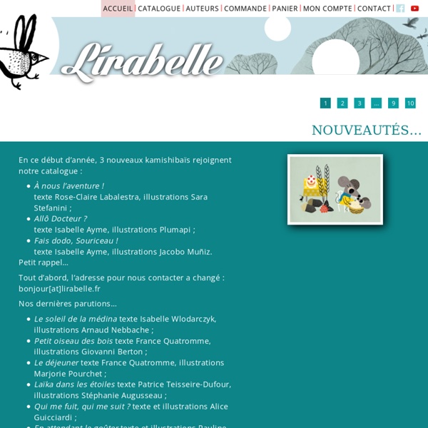 Lirabelle - Livres, CD, DVD, kamishibaï -