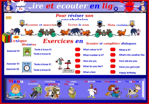 Lire écouter et compléter en ligne