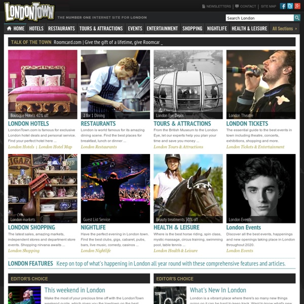 Best London hotels, tickets, tours, maps and more ...