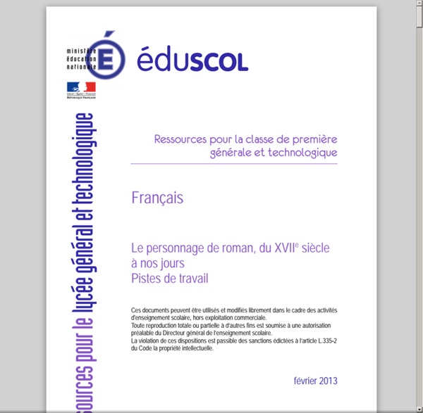 Le personnage de roman - RESS-LyceeGT-FR-1ere-Perso_roman_Pistes_final_240571