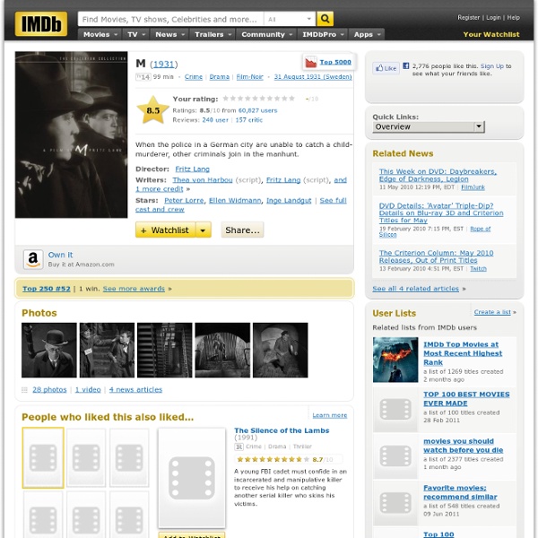 M (1931)