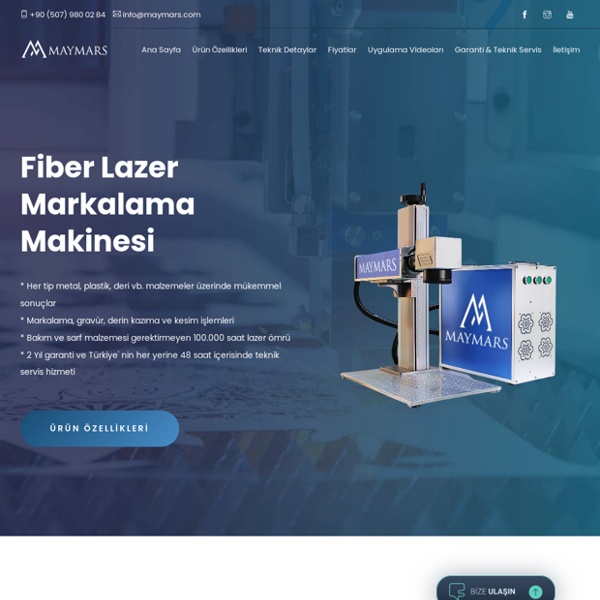 Lazer markama, lazer markalama makinesi, fiber lazer markalama