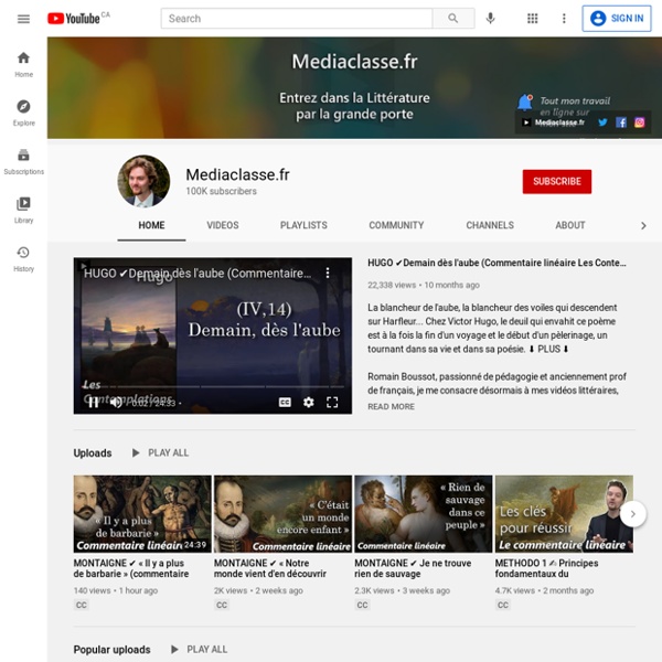FRANÇAIS : Mediaclasse.fr