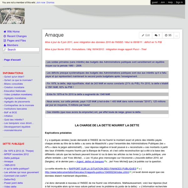 Monnaie - Arnaque